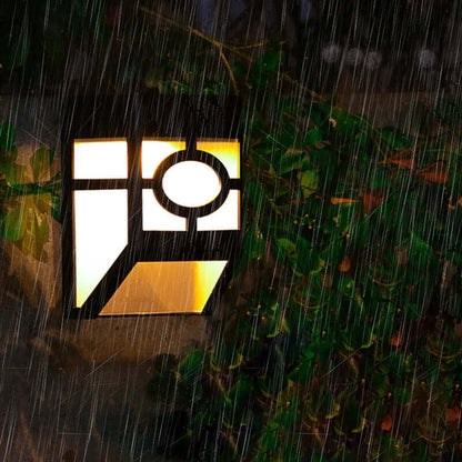 Bright Outdoor LED Wall Lanterns (2 Pack)