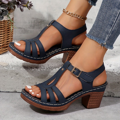 Timeless Strap Leather Sandals