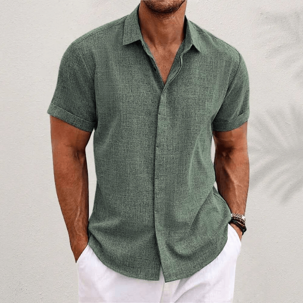 Casual Summer Breathable Cotton Shirt