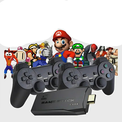 Classic Retro Gaming Console 64GB with 2 Controllers - Luxivelle