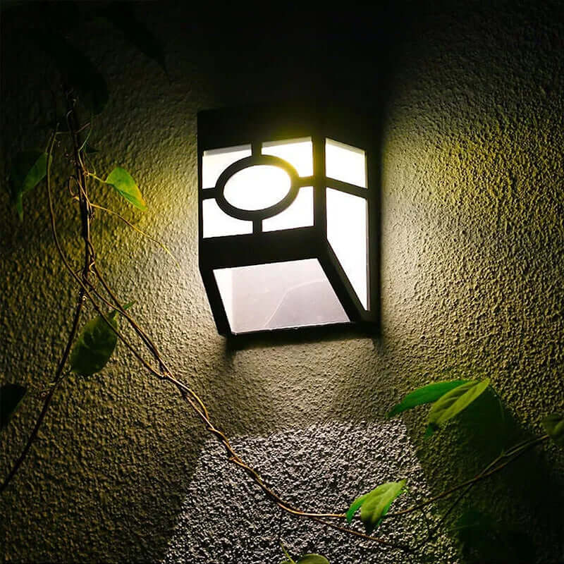 Bright Outdoor LED Wall Lanterns (2 Pack) - Luxivelle