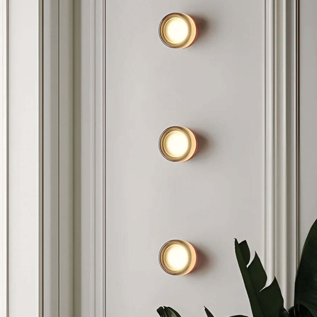 Contemporary Glass Wall Lamp