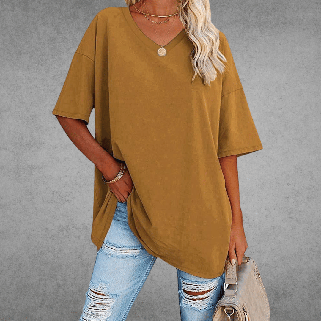 Dakota | Elegant V-neck T-shirt