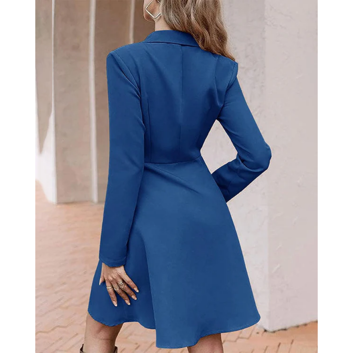 Flattering Fit Lady A-Line Long Dress