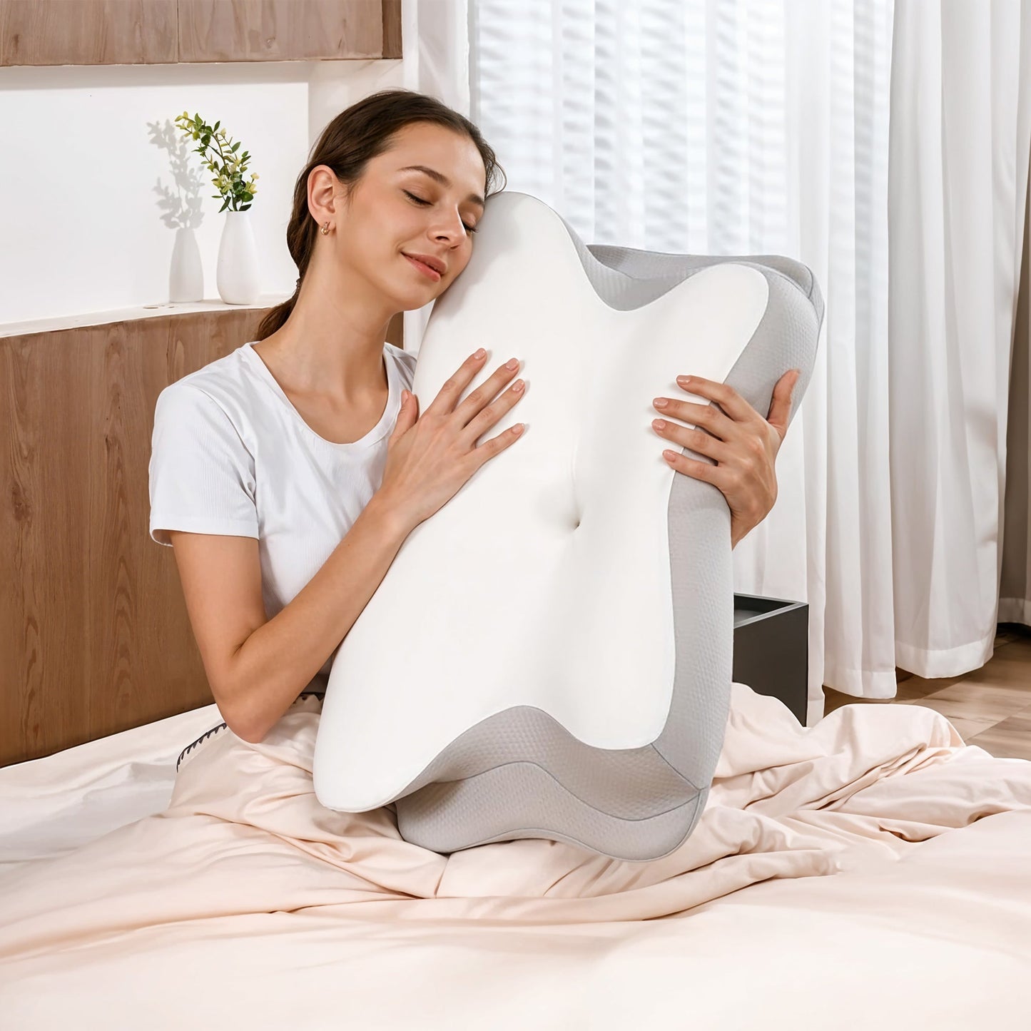 Contour Memory Foam Travel Pillow