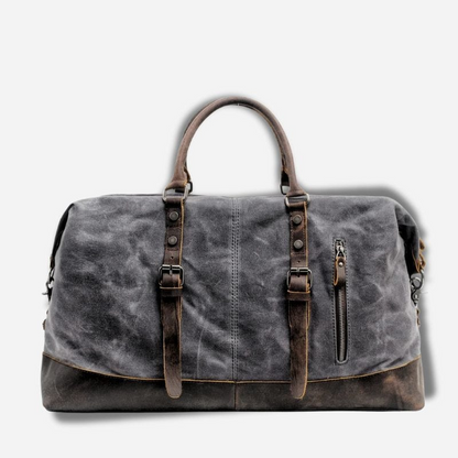Rustic Cotton Duffel Backpack