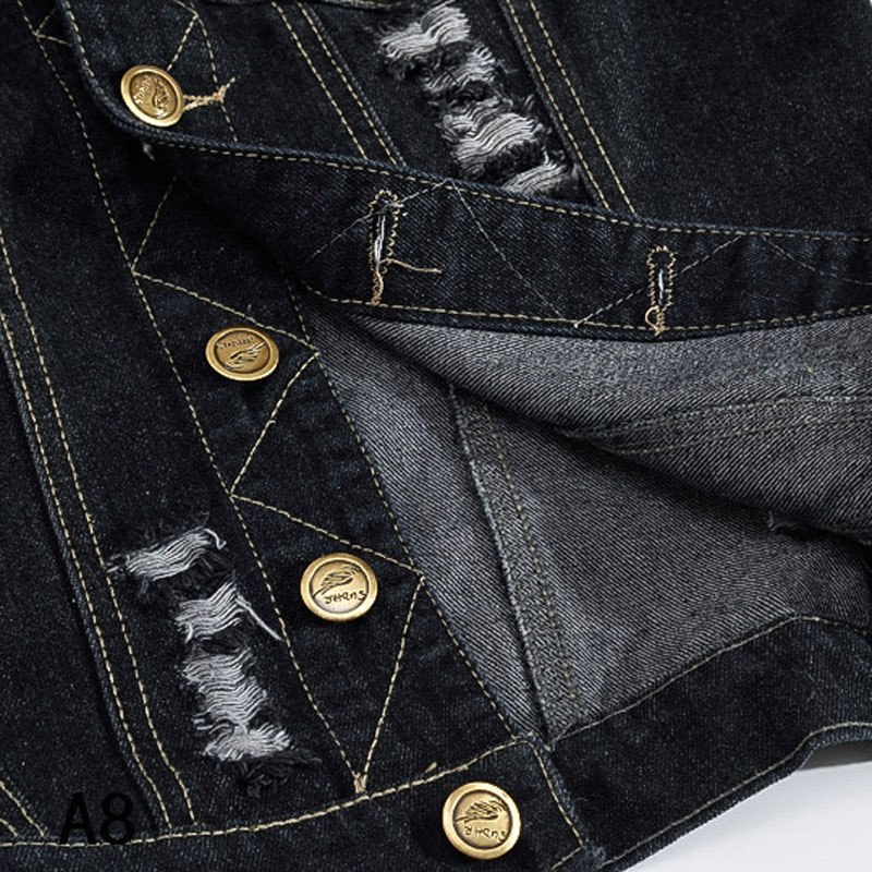 Simple Tank Top Style Mens Summer Jacket