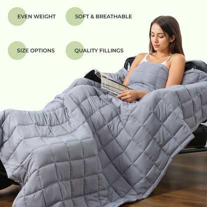 Cozy Weighted Blanket for Calm Sleep