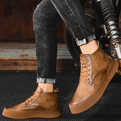 Keith | Robust leather boots