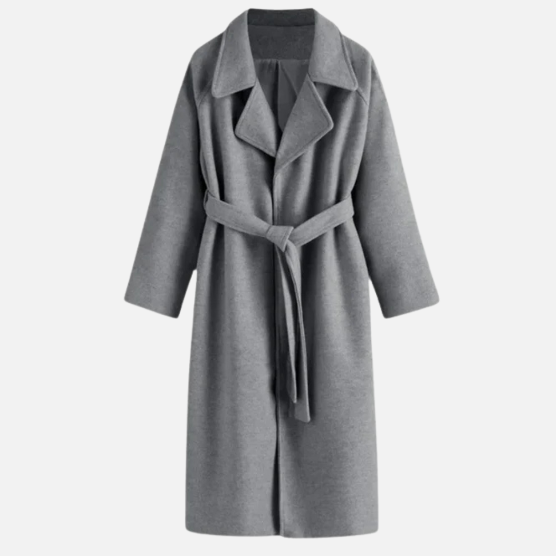 Emilia | Women's Belted Wool Trench Coat