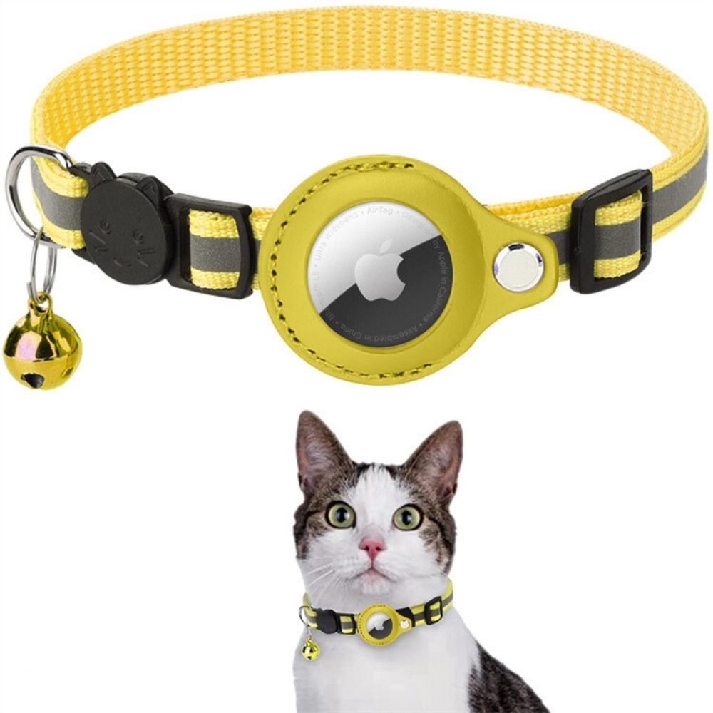 Adjustable Pet Collar with Quick Release – Reflective & Tracker Friendly