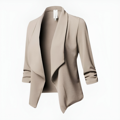 Evelyn | Black Blazer for Women - Long Sleeve Slim Fit 6