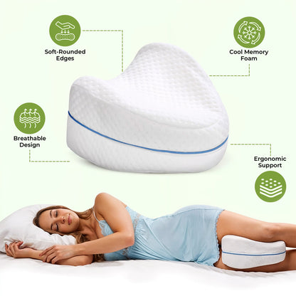 Comfortable Leg and Knee Contour Pillow