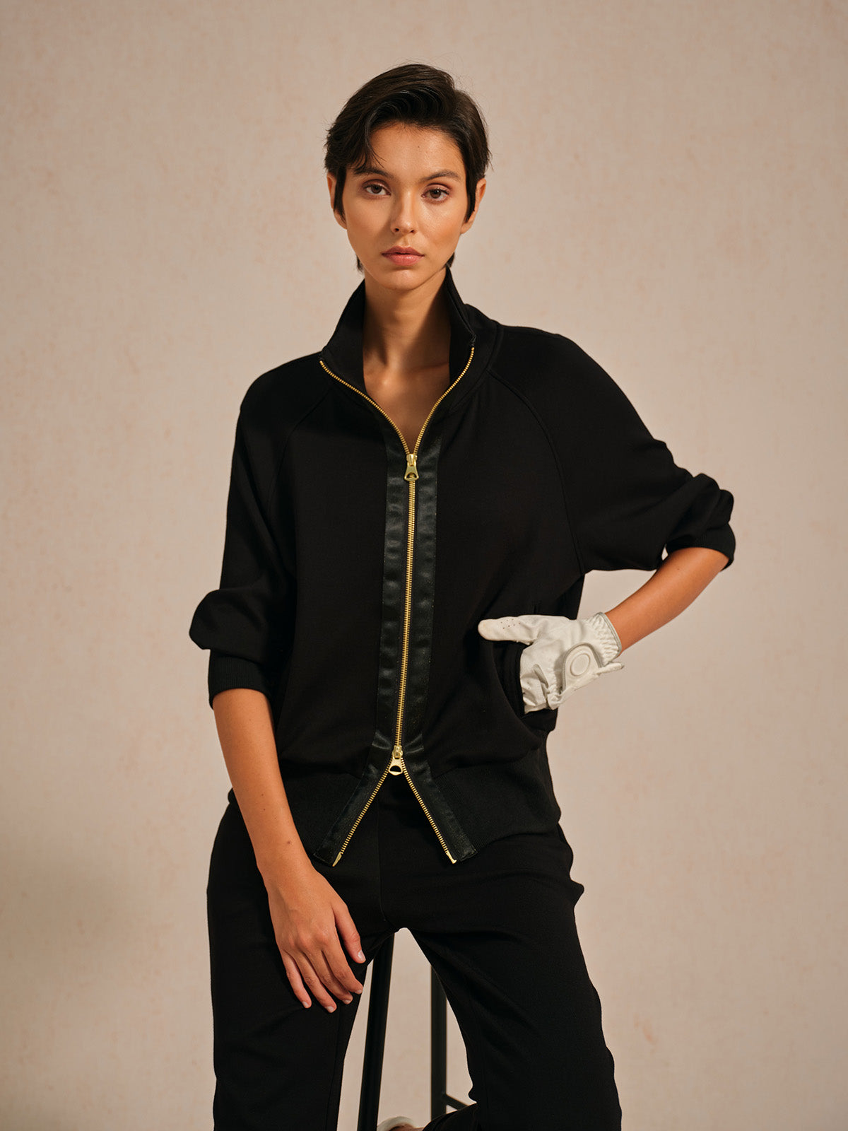 Plush Fleece Long Sleeve Zip Jacket