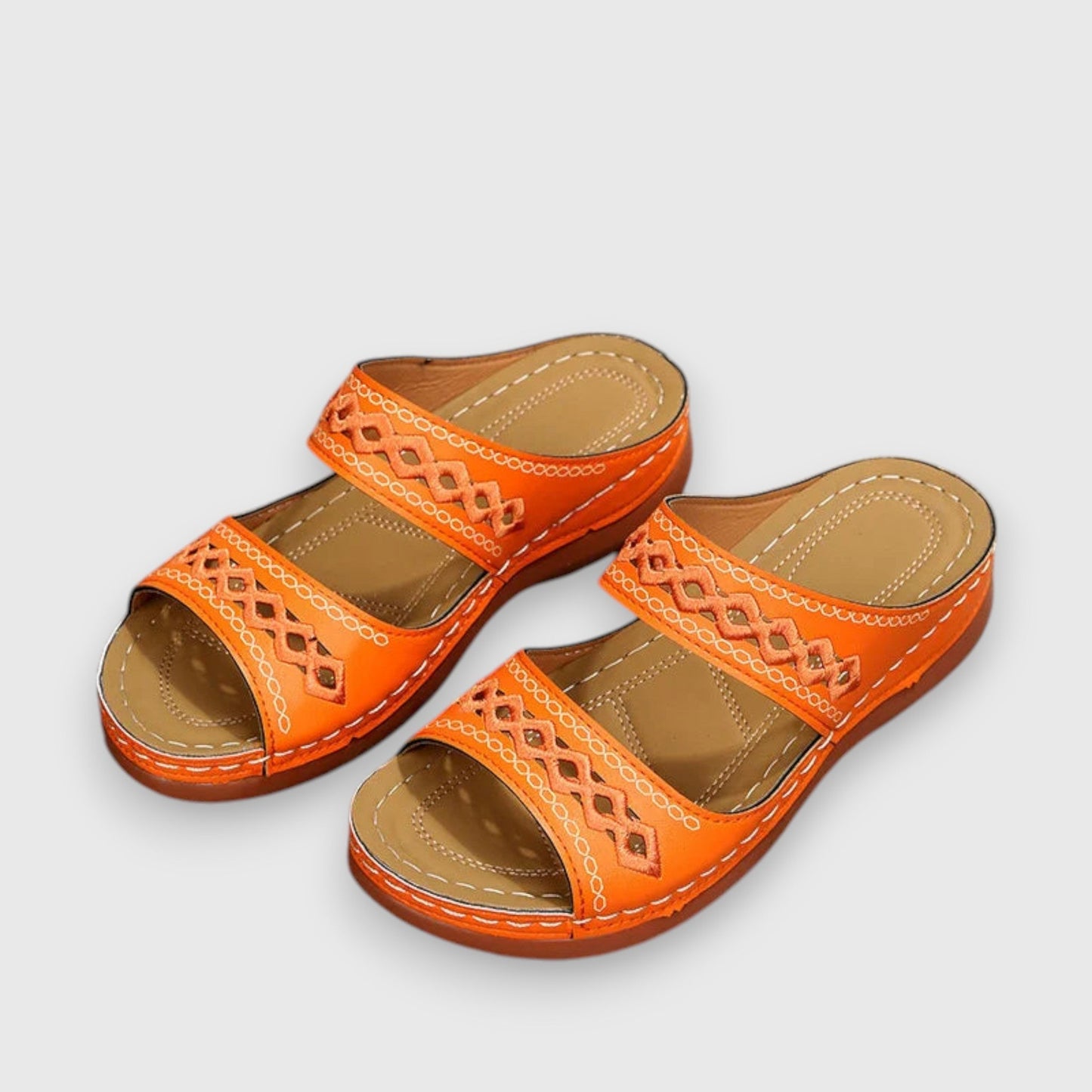 Comfortable Two Strap Sandals