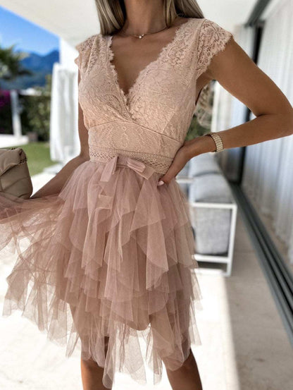 Elegant Tulle Party Dress