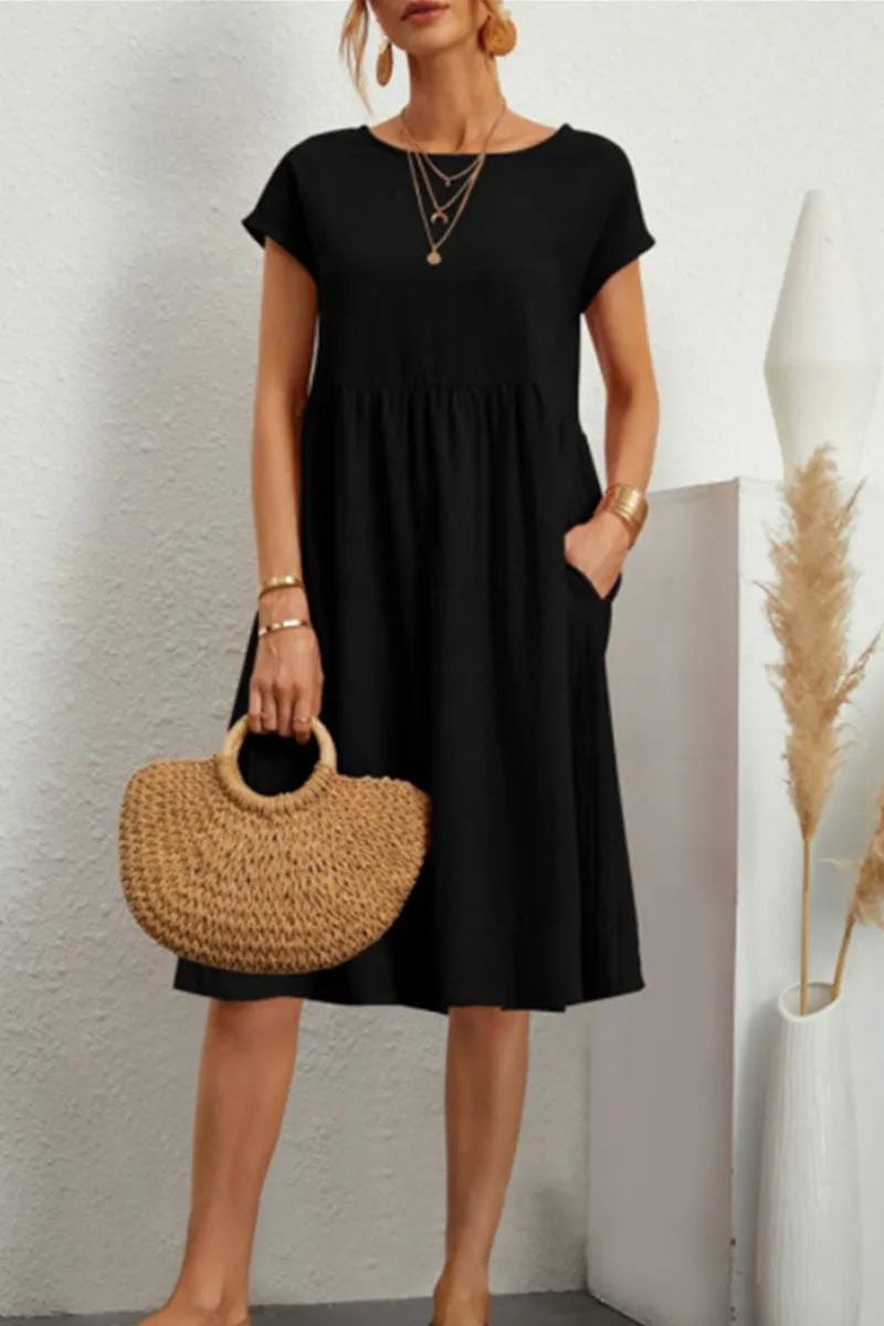 Meli | Casual Midi Dress for Women - Lightweight Summer Style 4