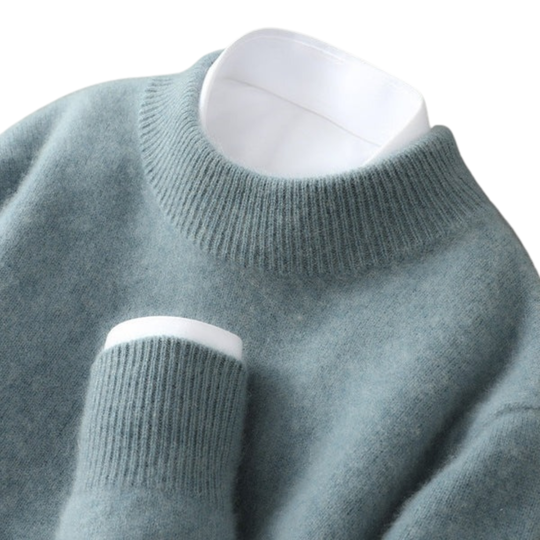 Men's Cashmere Long Sleeve Sweater