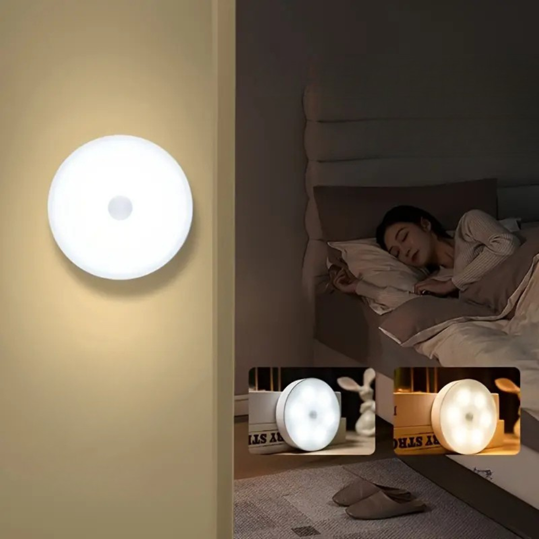 Bright Wireless Motion Night Lights 3-Pack