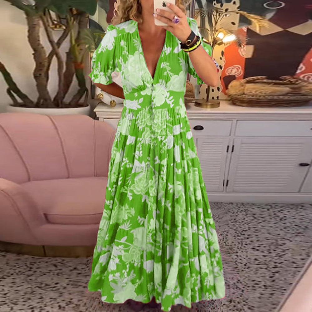 Colorful Garden Party Dress