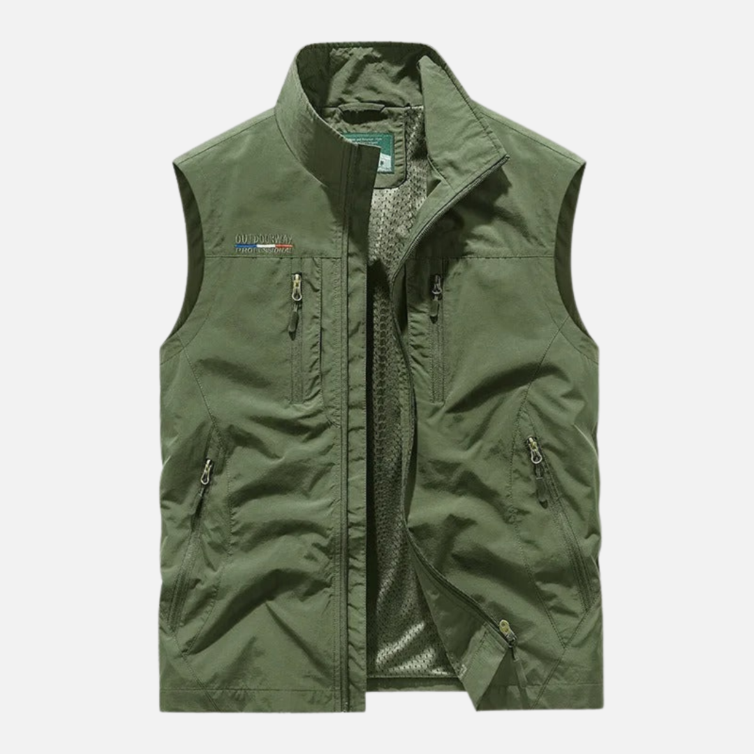 Men’s Sleeveless Cargo Bodywarmer