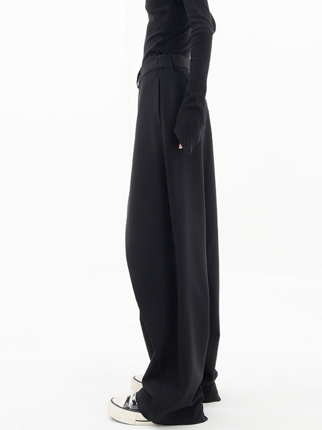 Relaxed Fit Casual Trousers