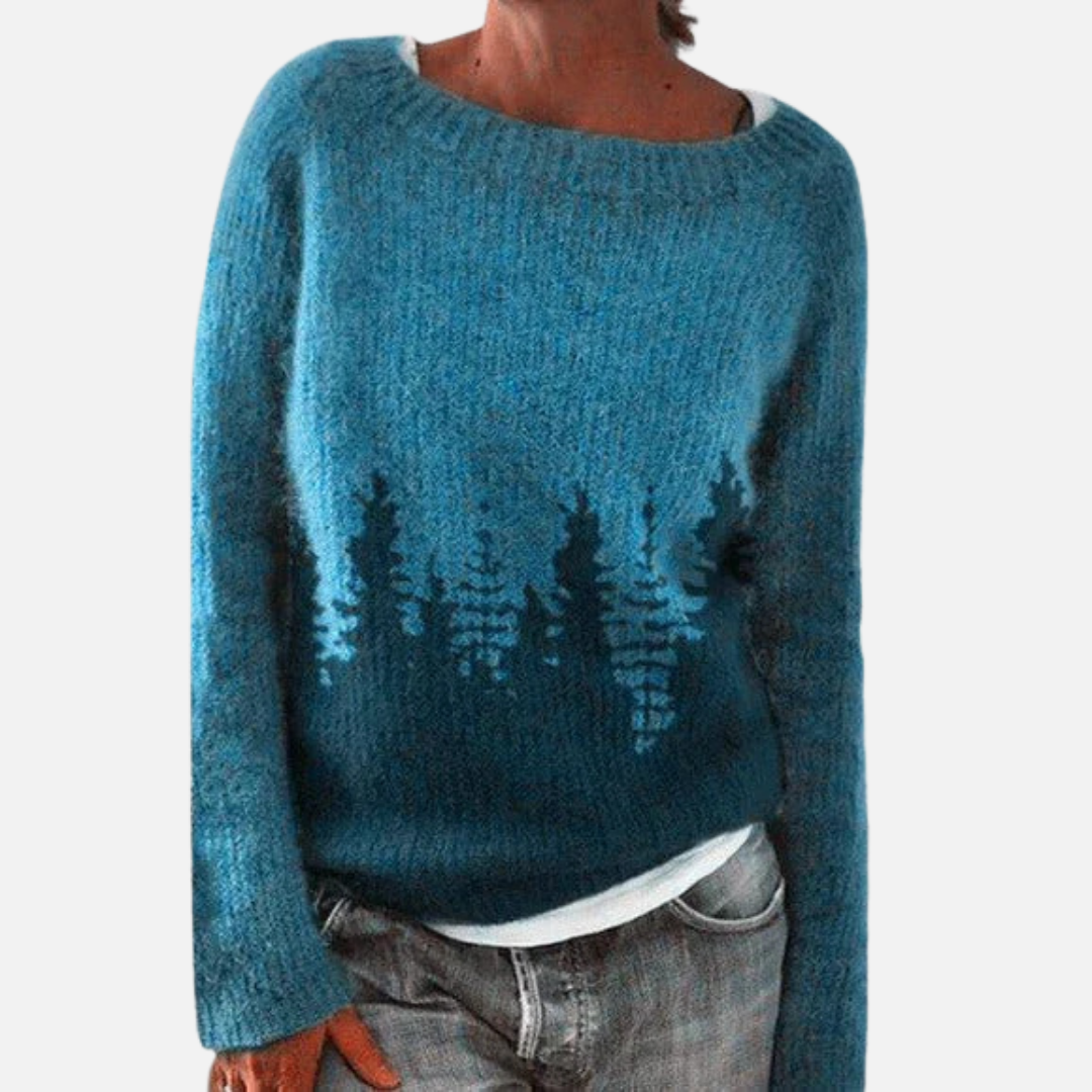 Ella | Nordic Fair Isle Knit Sweater