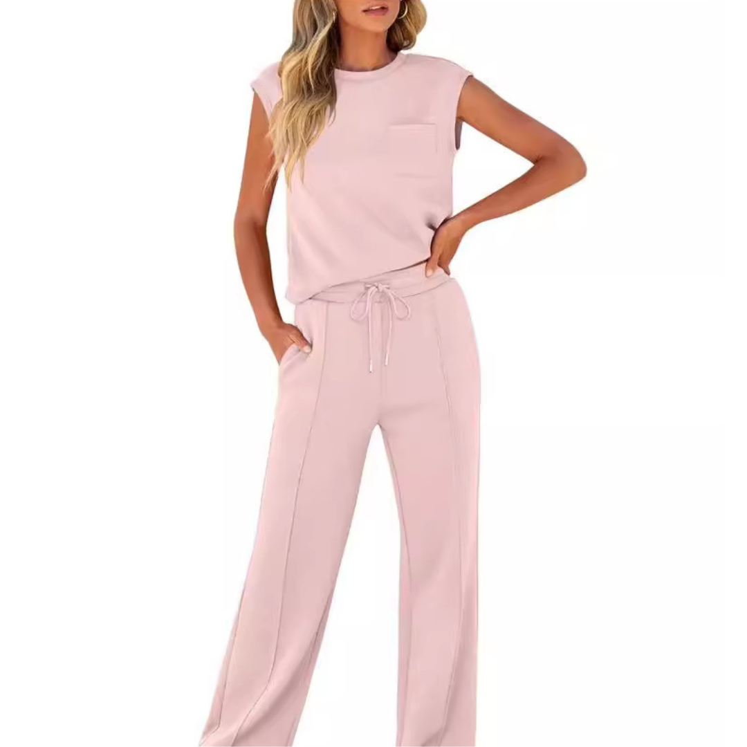 Relaxed Fit Summer Soft Pant Set