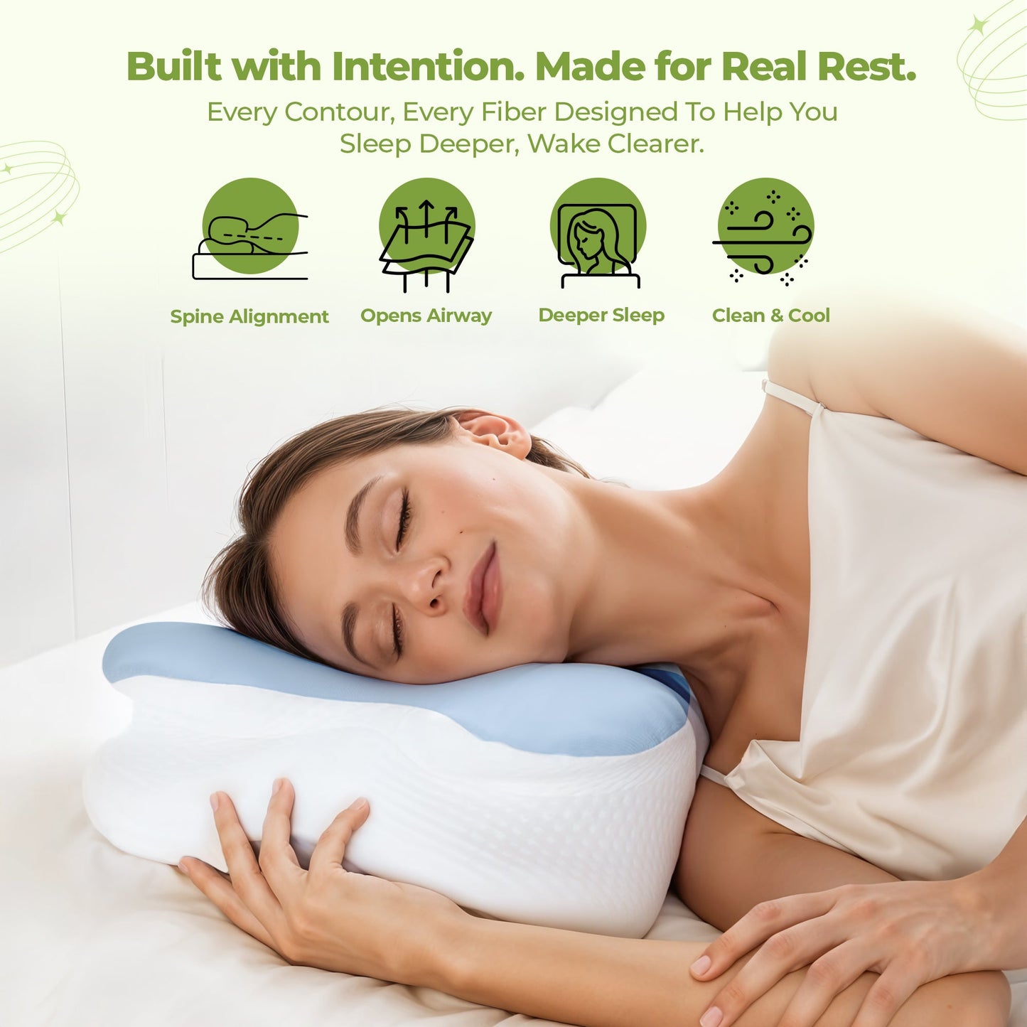 Contour Memory Foam Travel Pillow