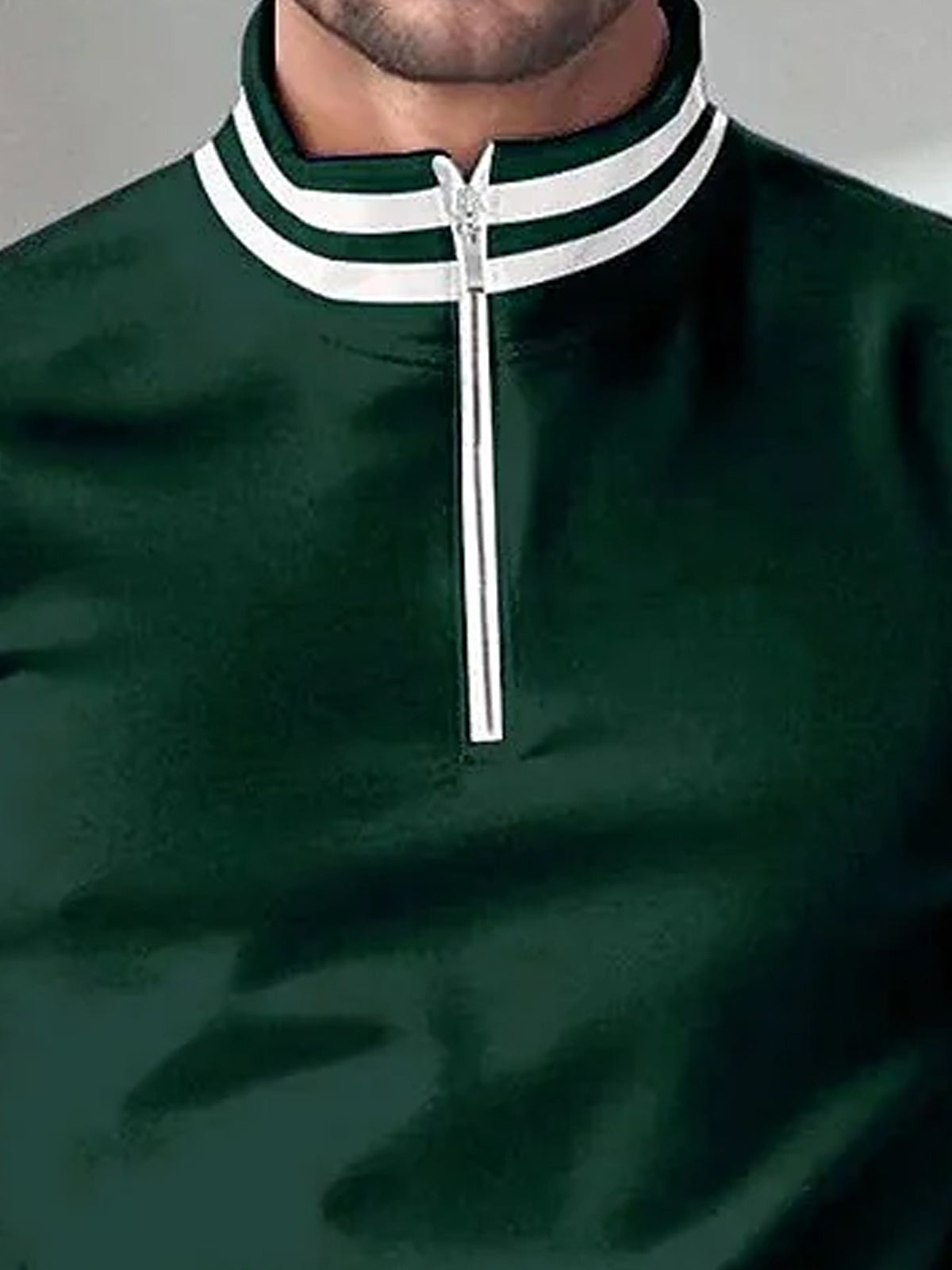 Casual Marine Mens Quarter Zip Golf Shirt UPF50