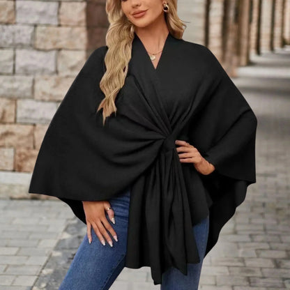 Stylish Women's Wrap Poncho