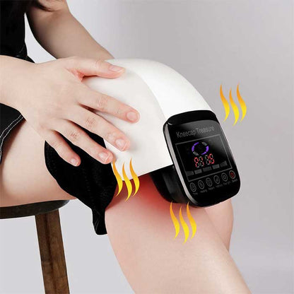 Therapeutic Knee Massager with Heat and Pressure Relief