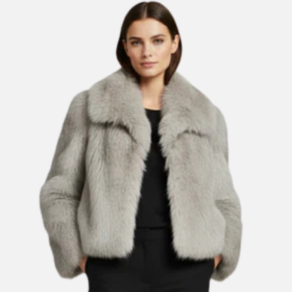 Women's Fur Crop Jacket
