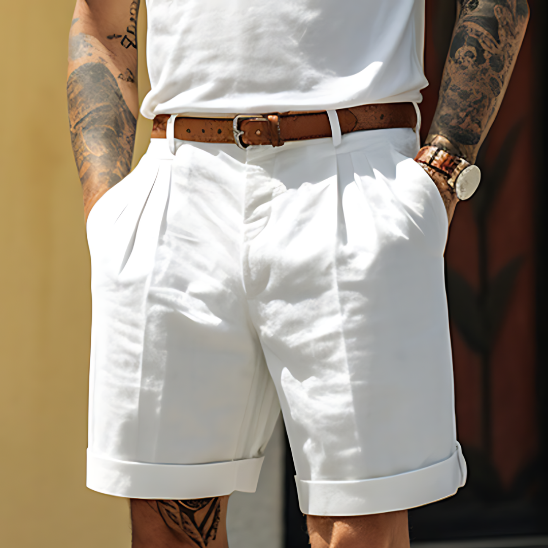 Lightweight Breathable Men's Chino Shorts - Luxivelle