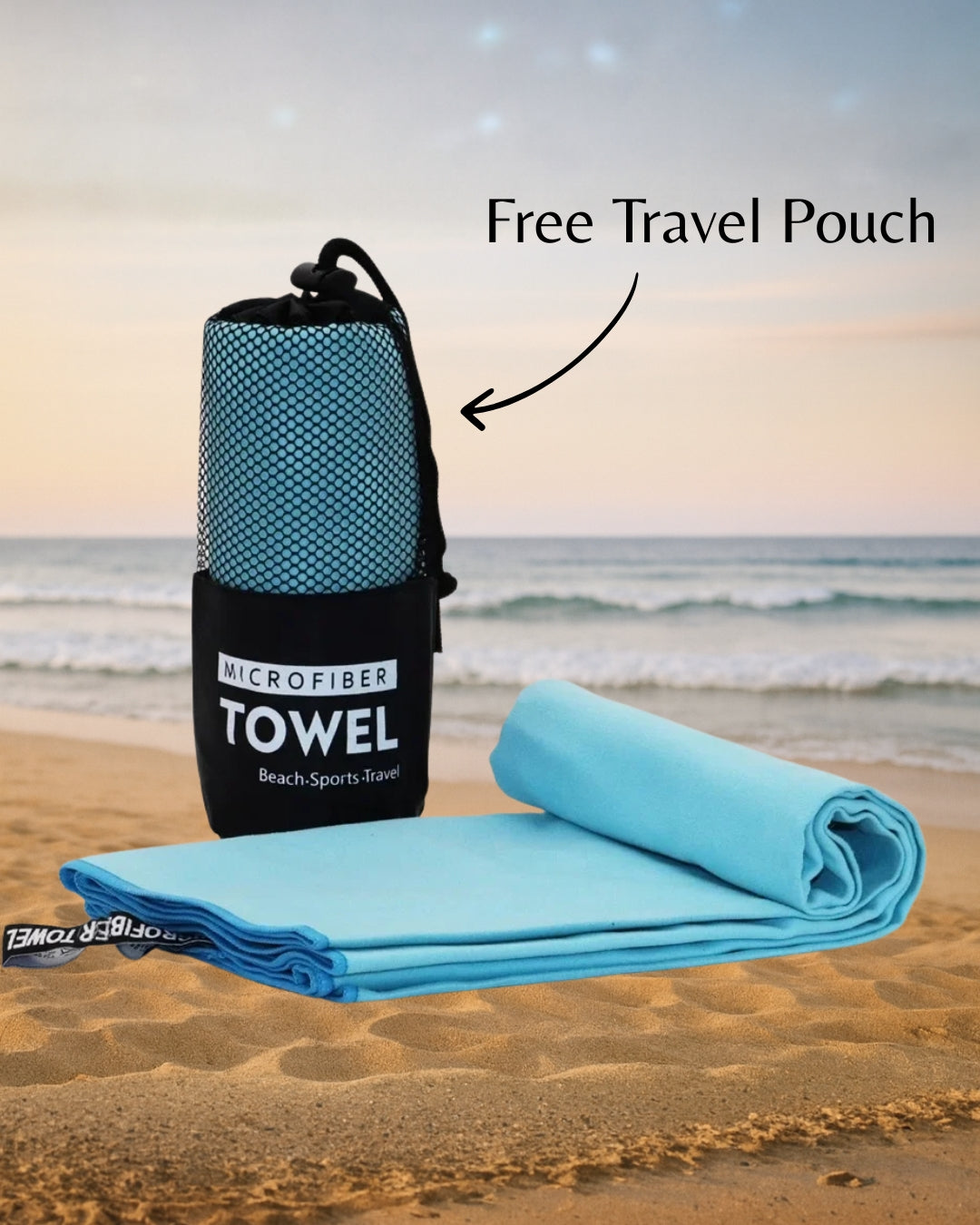 Lightweight Fast Dry Travel Beach Towel