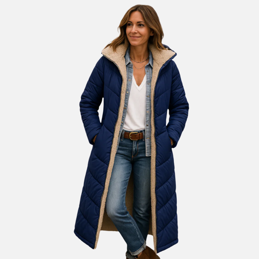 Bronte | Womens Warm Hooded Puffer Coat