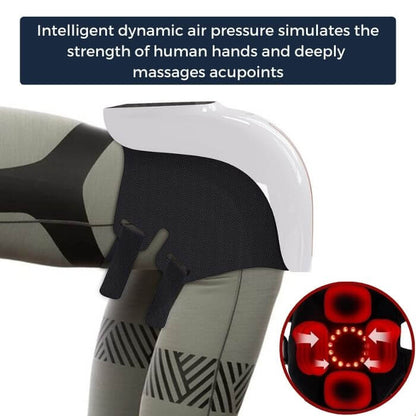 Heated Knee Wrap for Pain Relief and Therapy