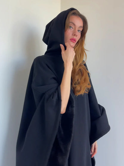 Cozy Hooded Blanket for Women