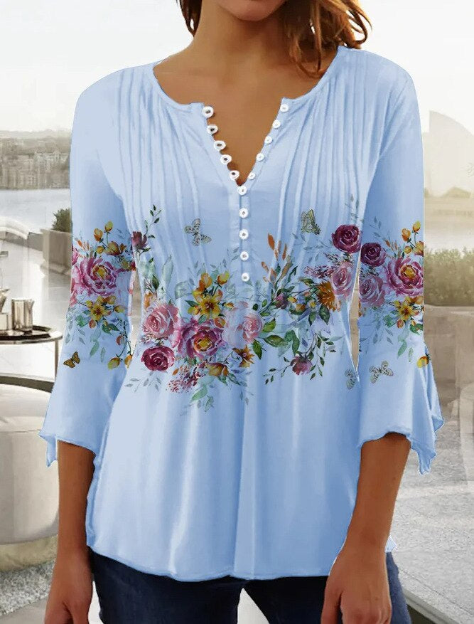 Ladies' Classic V-Neck Shirt