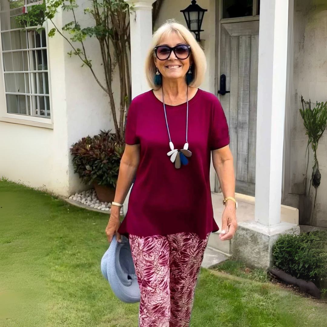 Soft Cotton 2-Piece Outfit for Women