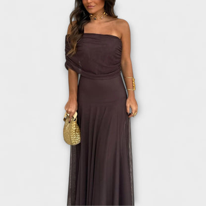 Sleeveless Crochet Long Summer Dress for Women