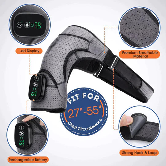 Warm Shoulder Support Massager Wrap