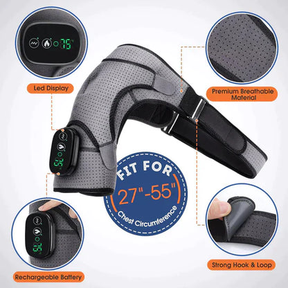 Warm Shoulder Support Massager Wrap