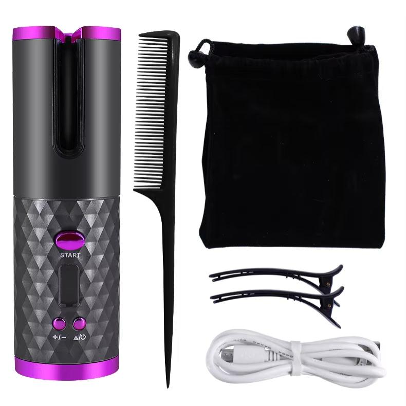 Easy Use Cordless Curling Wand