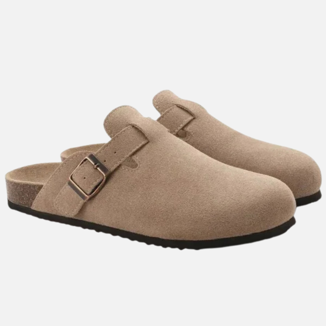 Thomas | Men's Suede Slip-On Clogs