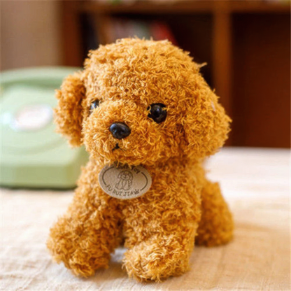 Cuddly Teddy Dog Plush Toy for Children - Luxivelle