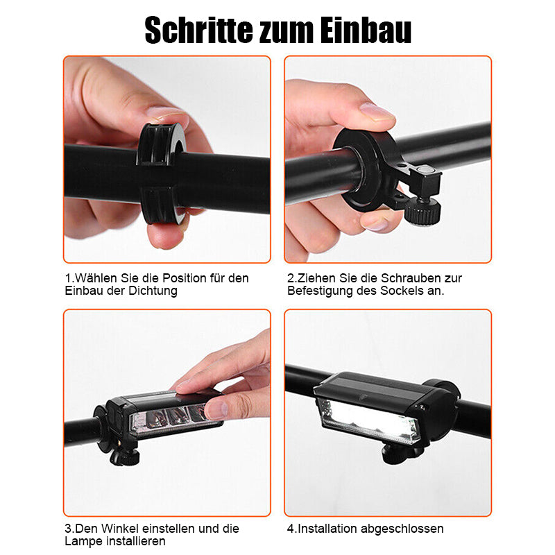 Bright Rechargeable Bike Headlight for Night Cycling