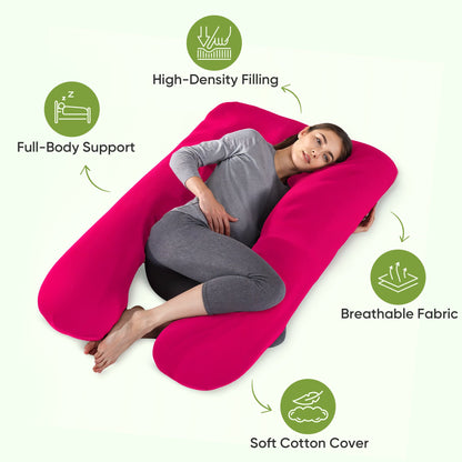 Comfortable Maternity Pillow for Nursing & Full Body Support