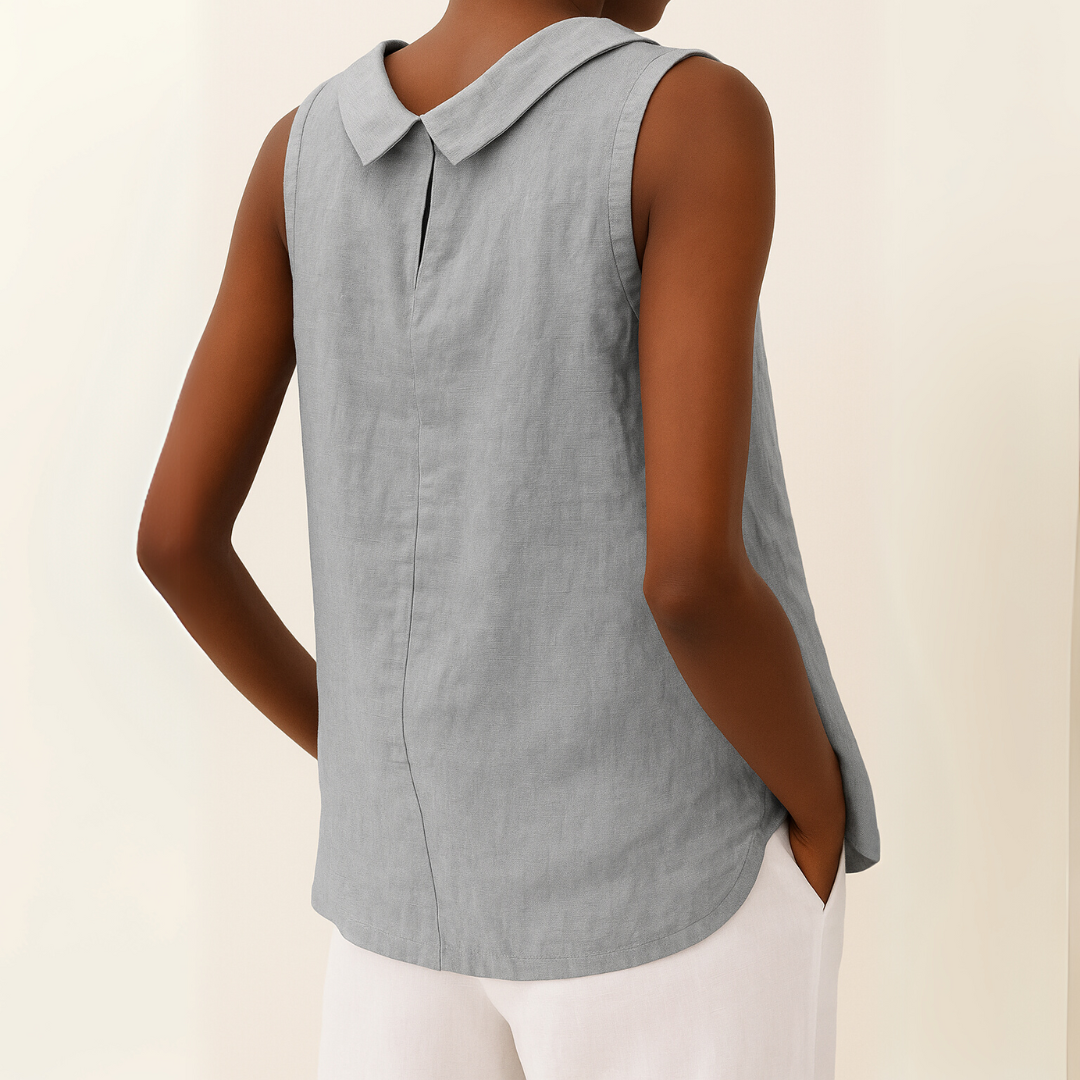 Tank Style Crew Neck Women's Top
