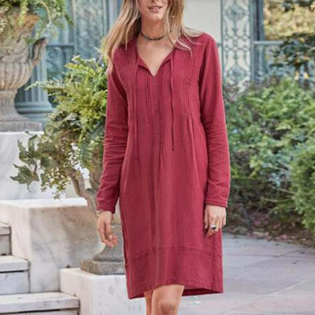 Comfortable Everyday Women's Polyester Dress